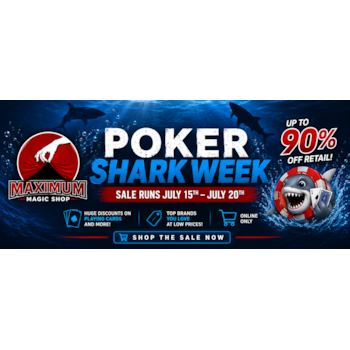 SHARK WEEK POKER PLAYING CARD SALE