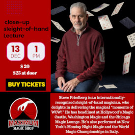 Steve Friedberg Lecture